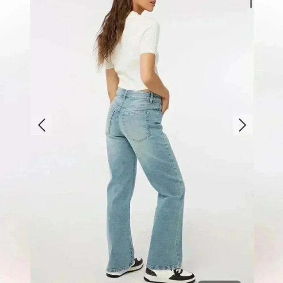NWT ARDENE CURVE High Rise '90s Jeans 20 - Picture 2 of 7